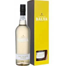 Портвейн "Dalva" Dry White Porto, gift box
