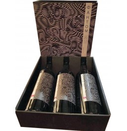 Вино "Фантом", подарочный набор из трех бутылок, 2.25 л
