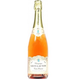 Вино Leon Launois, "Cuvee Reservee" Brut Rose, Champagne AOC