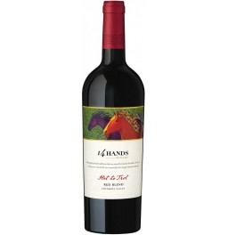 Вино 14 Hands, "Hot to Trot" Red Blend, 2015
