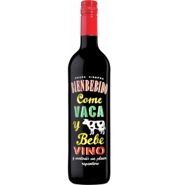 Вино "Bienbebido" Come Vaca y Bebe Vino