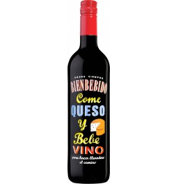 Вино "Bienbebido" Come Queso y Bebe Vino