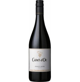 Вино "Cepages de Cadet d'Oc" Pinot Noir, Pays d'Oc IGP, 2017