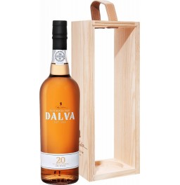 Портвейн "Dalva" 20 Years Old Dry White, gift box