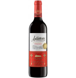 Вино "Арбатское" Красное сухое, 0.7 л