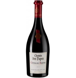 Вино "Chemin des Papes" Rouge, Cotes du Rhone AOC, 2017