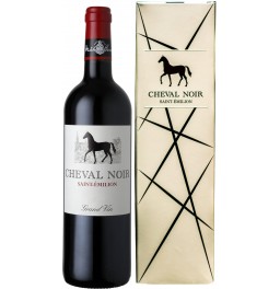 Вино "Cheval Noir" Saint-Emilion, 2015, gift box