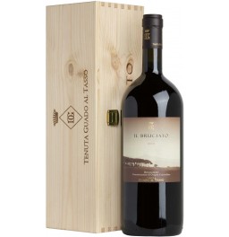 Вино "Il Bruciato", Bolgheri DOC, 2017, wooden box, 1.5 л