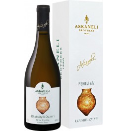 Вино Askaneli Brothers, Rkatsiteli Qvevri, gift box