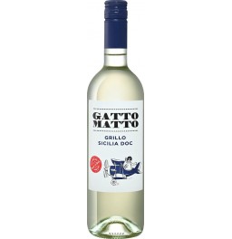 Вино Villa degli Olmi, "Gatto Matto" Grillo, Sicilia DOC, 2017
