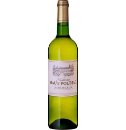 Вино "Chateau Haut-Pourjac" Blanc, Bordeaux AOC, 2015