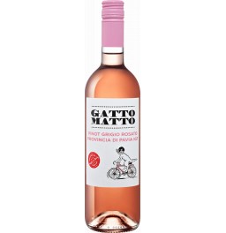 Вино Villa degli Olmi, "Gatto Matto" Pinot Grigio Rosato, Provincia di Pavia IGT, 2018