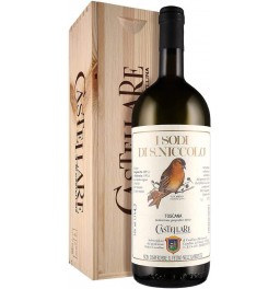 Вино Castellare di Castellina, "I Sodi di San Niccolo", Toscana IGT, 2015, wooden box, 1.5 л