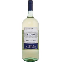Вино "Villa Albioni" Bianco, Terre Siciliane IGT, 2018, 1.5 л