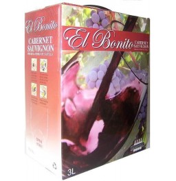 Вино "El Bonito" Cabernet Sauvignon, 3 л