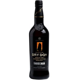 Вино Sandeman, "Dry Don" Medium Dry Amontillado Sherry, gift box