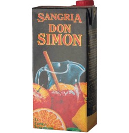 Вино "Don Simon" Sangria, Tetra Pak, 1 л