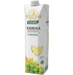 Вино "Picnic" Tamyanka Evpatoriskaya, Tetra Pak, 1 л