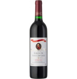 Вино Castel Groupe, "Baron De Saint Jacgues" Rouge Sec, 0.7 л