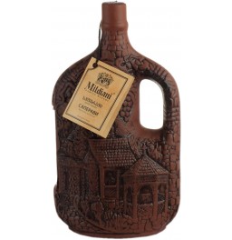 Вино Mildiani, Saperavi, ceramic bottle "Monastery"