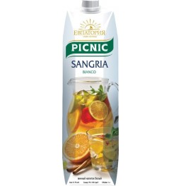 Вино "Picnic" Sangria Bianco, Tetra Pak, 1 л