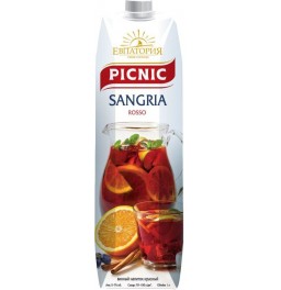 Вино "Picnic" Sangria Rosso, Tetra Pak, 1 л