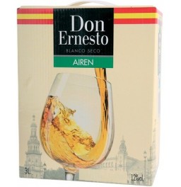 Вино "Don Ernesto" Airen, bag-in-box, 3 л