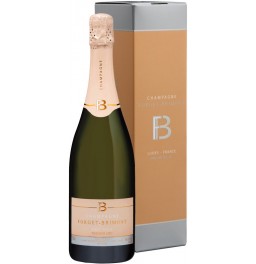 Вино Forget-Brimont, Brut Rose Premier Cru, Champagne AOC, gift box