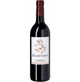 Вино Baron Philippe de Rothschild, "Berger Baron" Rouge, Bordeaux AOC, 2016