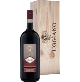 Вино Uggiano, "Prestige" Chianti DOCG, wooden box, 1.5 л
