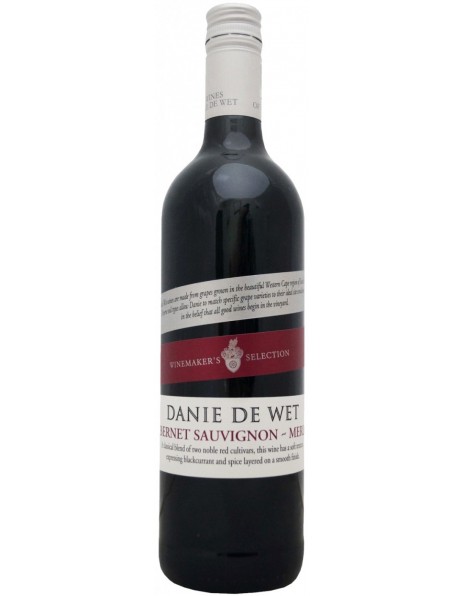 Вино De Wetshof, "Danie de Wet" Cabernet Sauvignon-Merlot, 2017