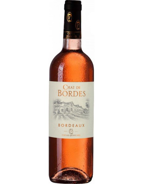 Вино "Chai de Bordes" Rose, Bordeaux AOC, 2016