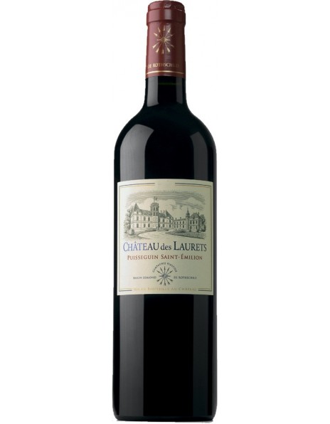 Вино Baron Edmond de Rothschild, "Chateau des Laurets", Puisseguin Saint-Emilion AOC, 2011