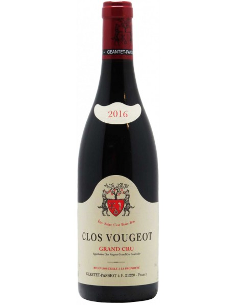 Вино Domaine Geantet-Pansiot, Clos Vougeot Grand Cru AOC, 2016