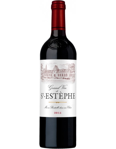 Вино Ginestet, Grand Vin de Saint-Estephe AOC, 2015