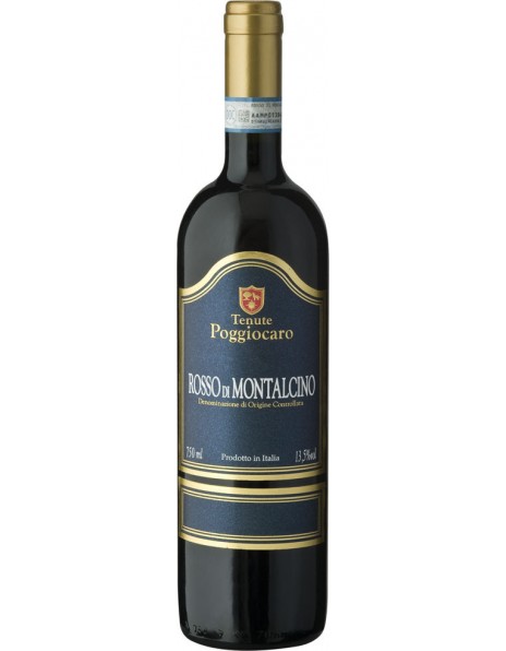Вино Tenute Poggiocaro, Rosso di Montalcino DOC, 2015
