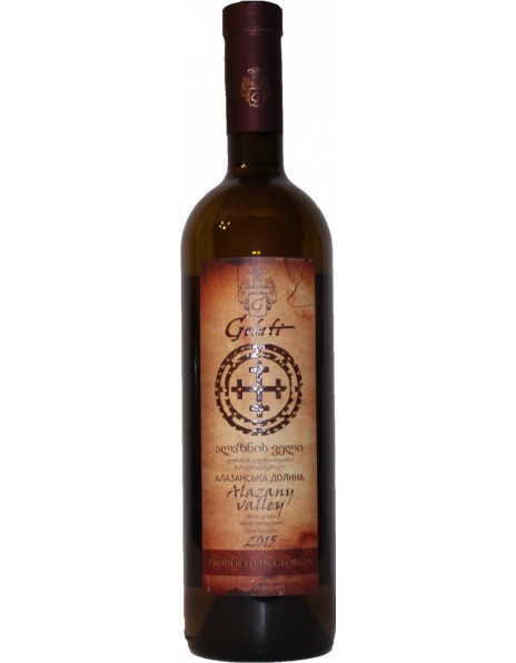 Вино Georgian Alco Group, "Gelati" Alazany Valley White, 2015