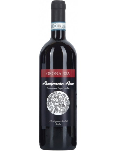 Вино Grona SSA, Monferrato Rosso DOC, 2015