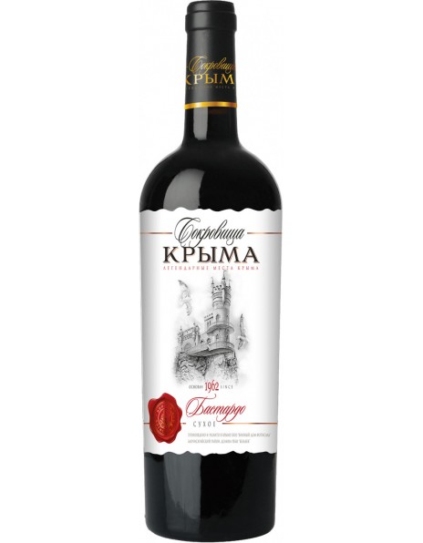 Вино "Сокровища Крыма" Бастардо
