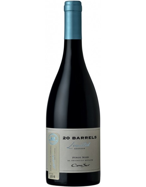 Вино Cono Sur, "20 Barrels" Pinot Noir, Limited Edition, Casablanca Valley DO, 2016