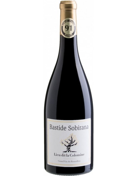 Вино Domaine Lafage, "Bastide Sobirana" Lieu Dit La Colomine, Cotes du Roussillon AOP, 2016