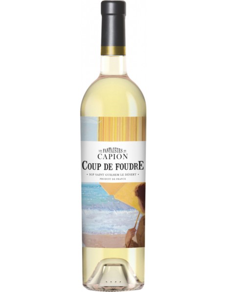 Вино "Les Fantaisies de Capion" Coup de Foudre Blanc, Saint Guilhem le Desert IGP, 2016