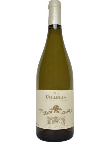 Вино Domaine Fournillon, Chablis АОC, 2016