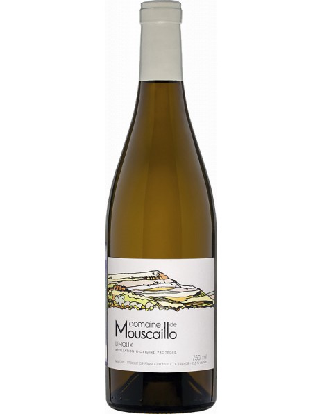 Вино Domaine de Mouscaillo, Limoux Blanc AOC, 2016