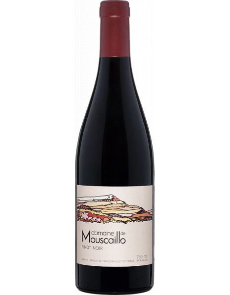 Вино Domaine de Mouscaillo, Pinot Noir, Haute Vallee de l'Aude IGP, 2016