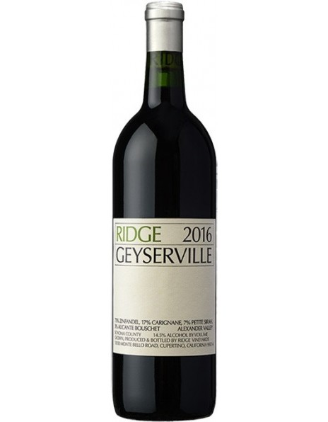 Вино Ridge, "Geyserville", 2016