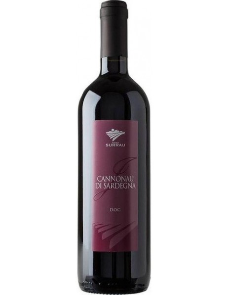 Вино Surrau, Cannonau di Sardegna DOC, 2016