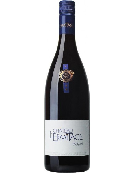 Вино Chateau L'Ermitage, "Cuvee Auzan" Rouge, Costieres de Nimes AOP, 2016