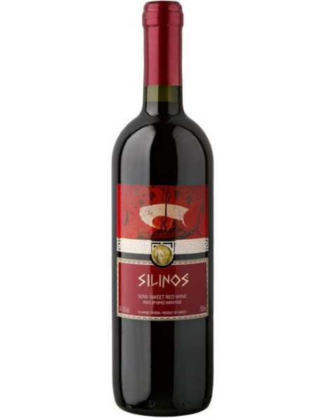 Вино Dionysos Wines, "Silinos" Red Semi-Sweet