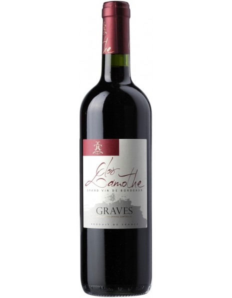 Вино Clos Lamothe, Graves AOC Rouge, 2014